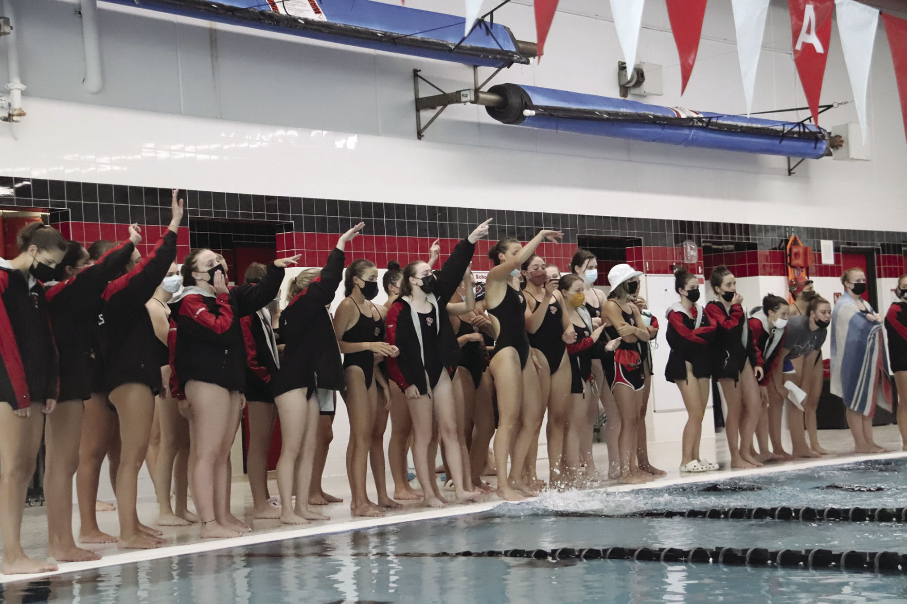 SUN PRAIRIE GIRLS SWIMMING